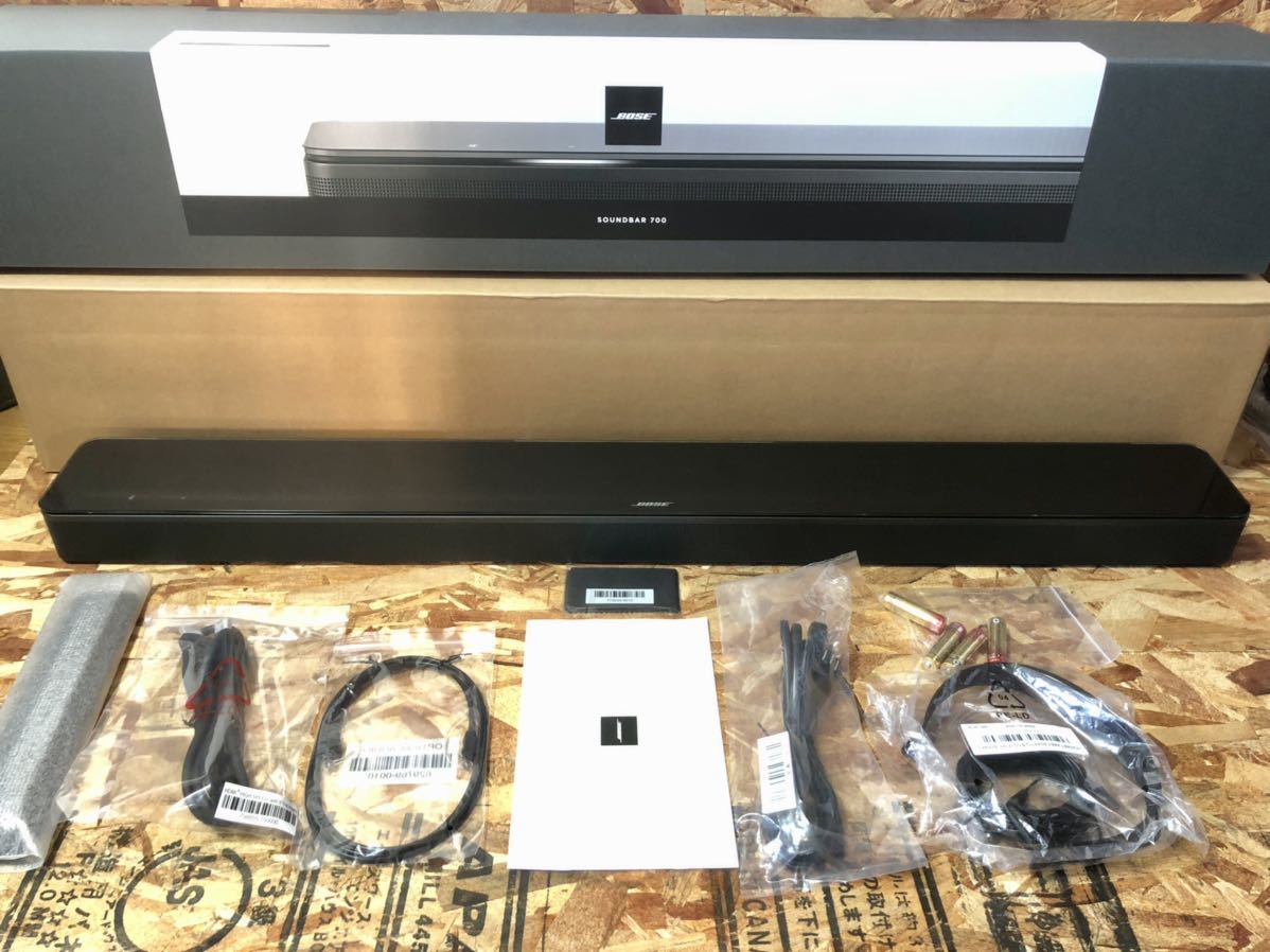極美品】BOSE ボーズ / Soundbar 700 BLK / サウンドバー