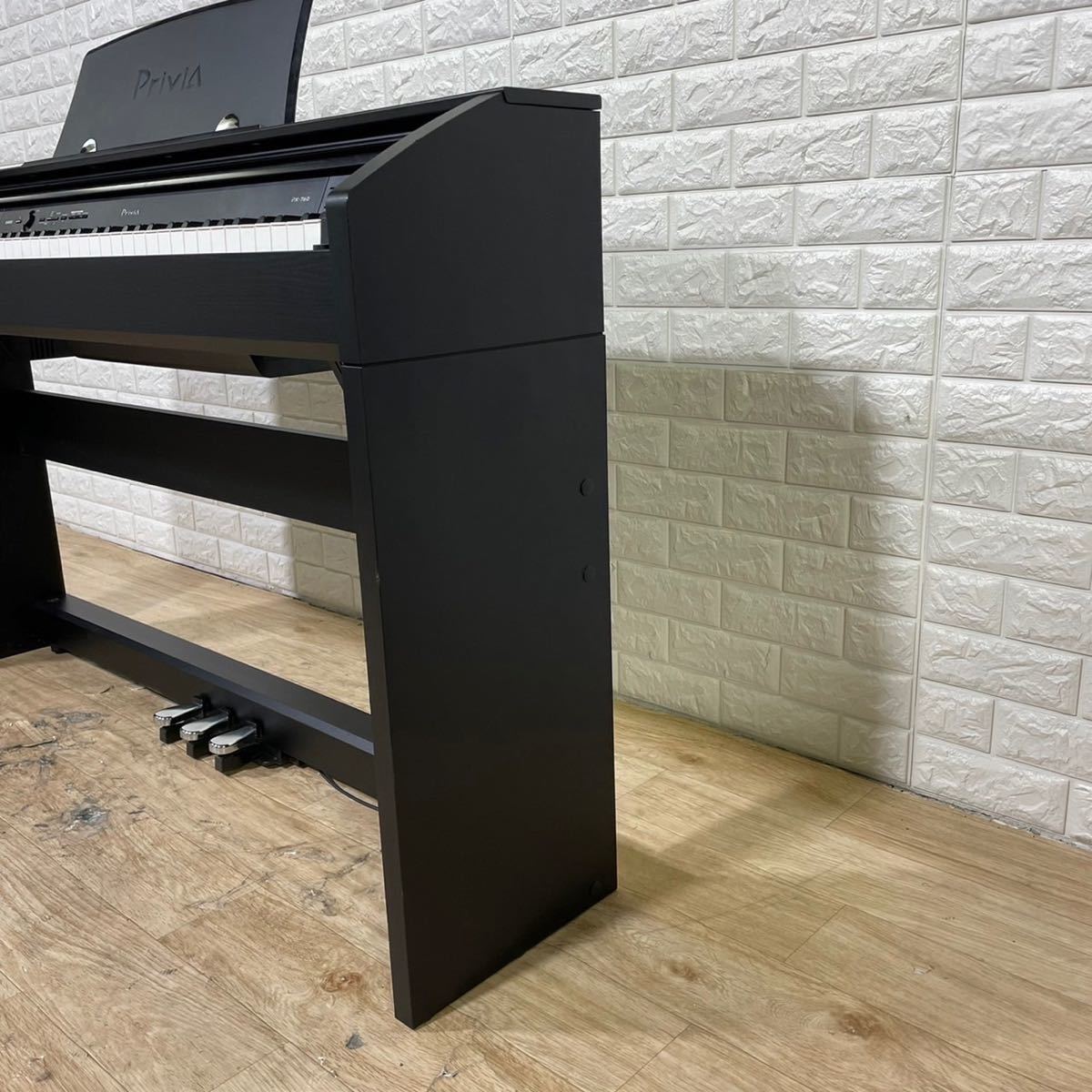 CASIO カシオ Privia 電子ピアノ PX-760BK 音楽 楽器 電子楽器 | www