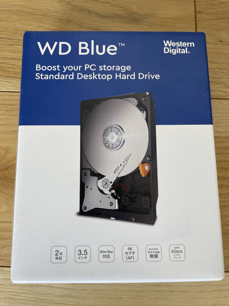 未開封 Western Digital ウエスタンデジタル 内蔵 HDD 6TB WD Blue PC 3.5インチ WD60EZAZ-EC_画像4