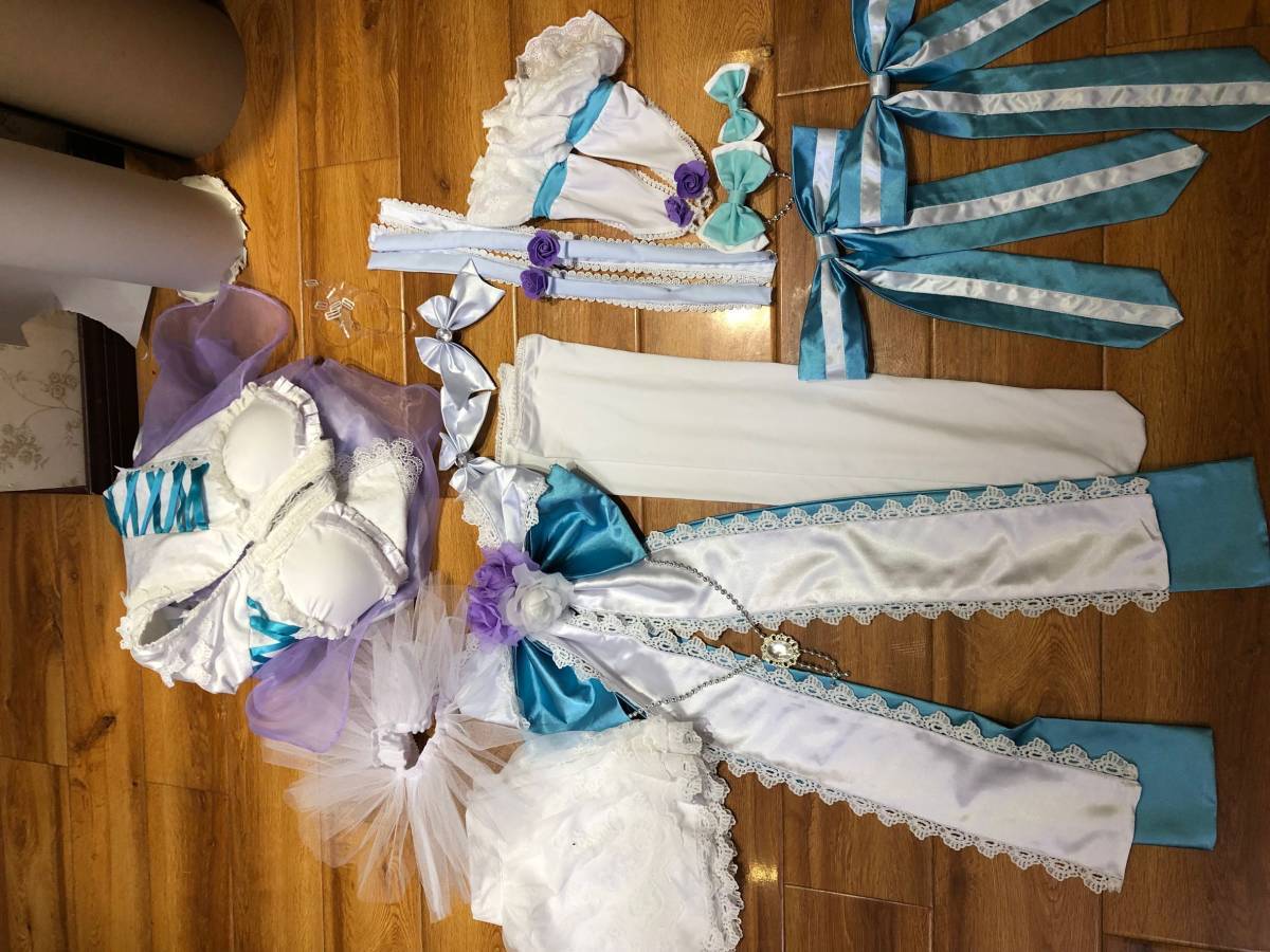 実物撮影在庫処分 神崎蘭子 「祝宴の白姫」 コスプレ衣装 風 実物撮影在庫処分 神崎蘭子 「祝宴の白姫」 コスプレ衣装 風
