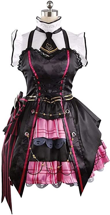 実物撮影 SSR宮本フレデリカ コスプレ衣装+靴下+帽風(ウィッグ 実物撮影 SSR宮本フレデリカ コスプレ衣装+靴下+帽風(ウィッグ