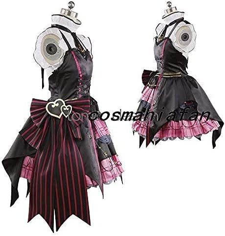 実物撮影 SSR宮本フレデリカ コスプレ衣装+靴下+帽風(ウィッグ 実物撮影 SSR宮本フレデリカ コスプレ衣装+靴下+帽風(ウィッグ