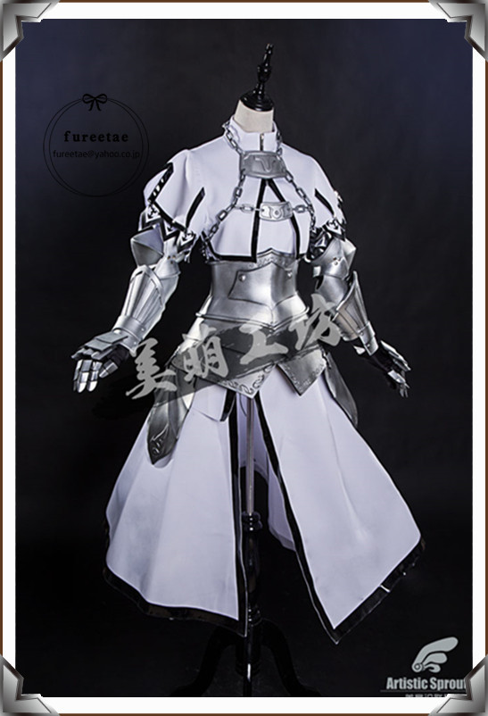  оригинал фотосъемка костюмы Fate/Grand Order Jean ndaruk+ все тело доспехи + украшение для волос комплект способ ( парик обувь продается отдельно )