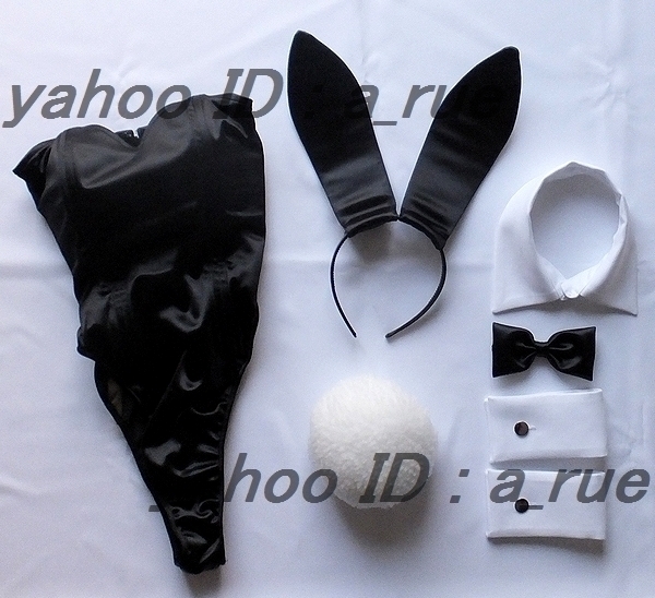 実物撮影 コスプレ衣装□バニーガール*ハイレグレオタード*黒風 実物撮影 コスプレ衣装□バニーガール*ハイレグレオタード*黒風