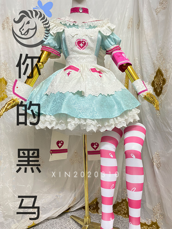 夢見りあむ (ゆめみりあむ) コスプレ衣装+靴下 風(ウィッグ 靴別売り)