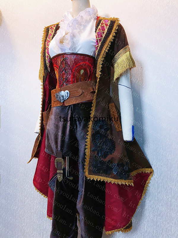 実物撮影牙狼〈GARO〉-炎の刻印- 闇を照らす者 莉幸 コスプレ衣装 風