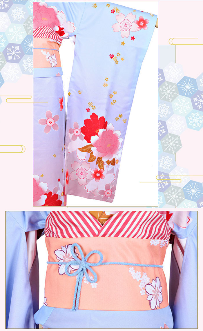 実物撮影 Fate/stay night Saber セイバー風 コスプレ衣装 和服 実物撮影 Fate/stay night Saber セイバー風 コスプレ衣装 和服
