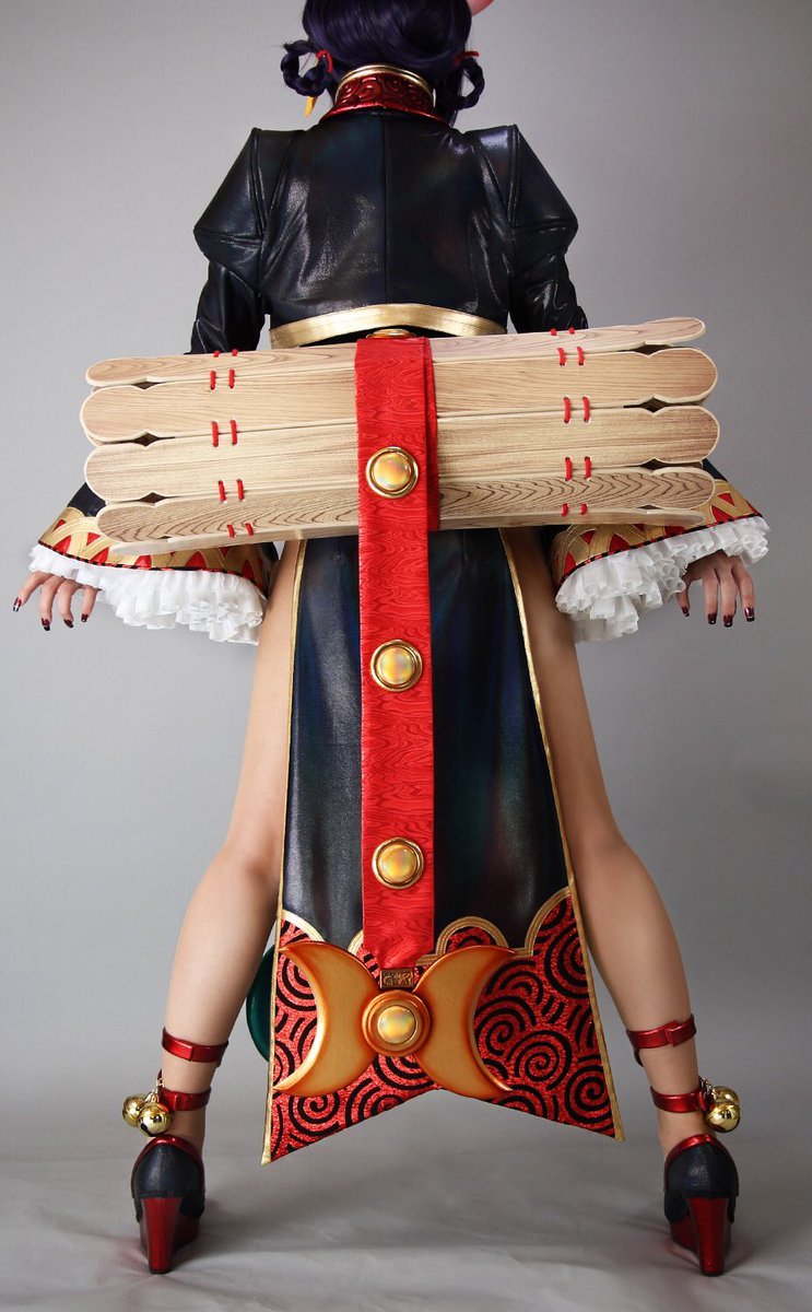 実物撮影FGO/酒呑童子 キョンシー(カルデアパーク)コスプレ 実物撮影FGO/酒呑童子 キョンシー(カルデアパーク)コスプレ