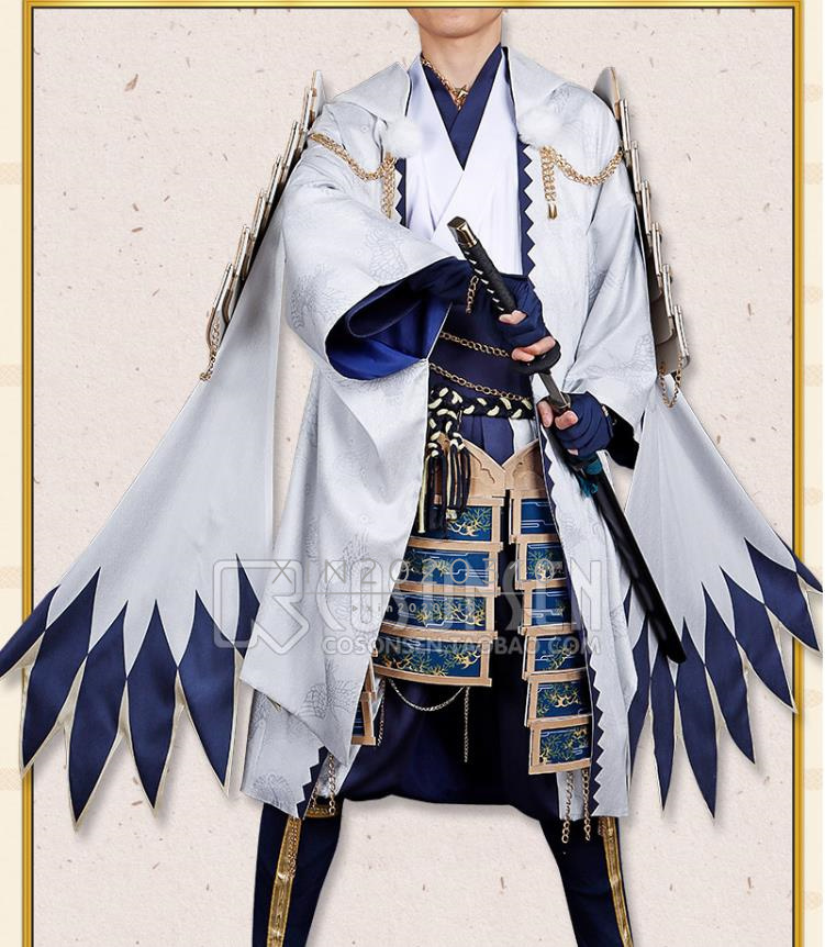 実物撮影 刀剣乱舞 とうらぶ 太刀 鶴丸国永 極 sp コスプレ衣装 実物撮影 刀剣乱舞 とうらぶ 太刀 鶴丸国永 極 sp コスプレ衣装
