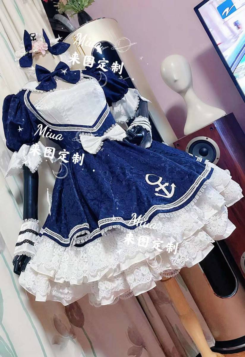 実物撮影バーチャルYouTuber VTuber 湊あくあ セーラー服 実物撮影バーチャルYouTuber VTuber 湊あくあ セーラー服