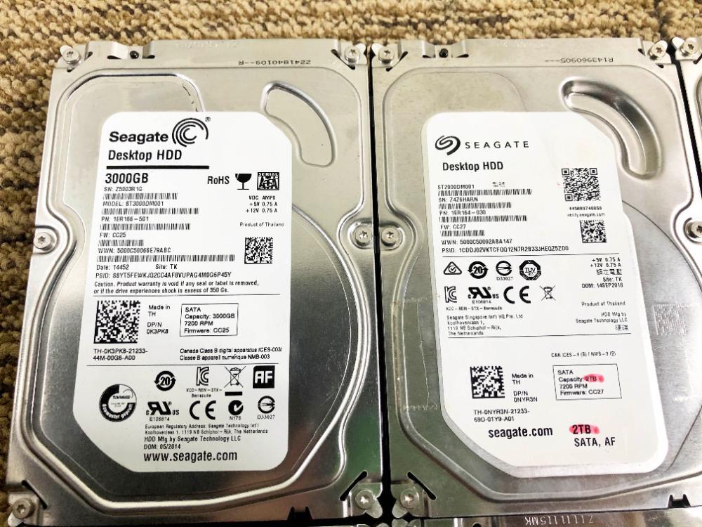 超 SEAGATE HDD SATA 3.5インチ 3TB×1/2TB×4/1TB×3 合計8台セット データ消去済み/正常判定 HDDまとめ AJVH(2TB~)|売買されたオークション情報、yahooの商品情報をアーカイブ公開 - オークファン(aucfan.com) 超 SEAGATE HDD SATA 3.5インチ 3TB×1/2TB×4/1TB×3 合計8台セット データ消去済み/正常判定 HDDまとめ AJVH(2TB~)|売買されたオークション情報、yahooの商品情報をアーカイブ公開 - オークファン(aucfan.com)