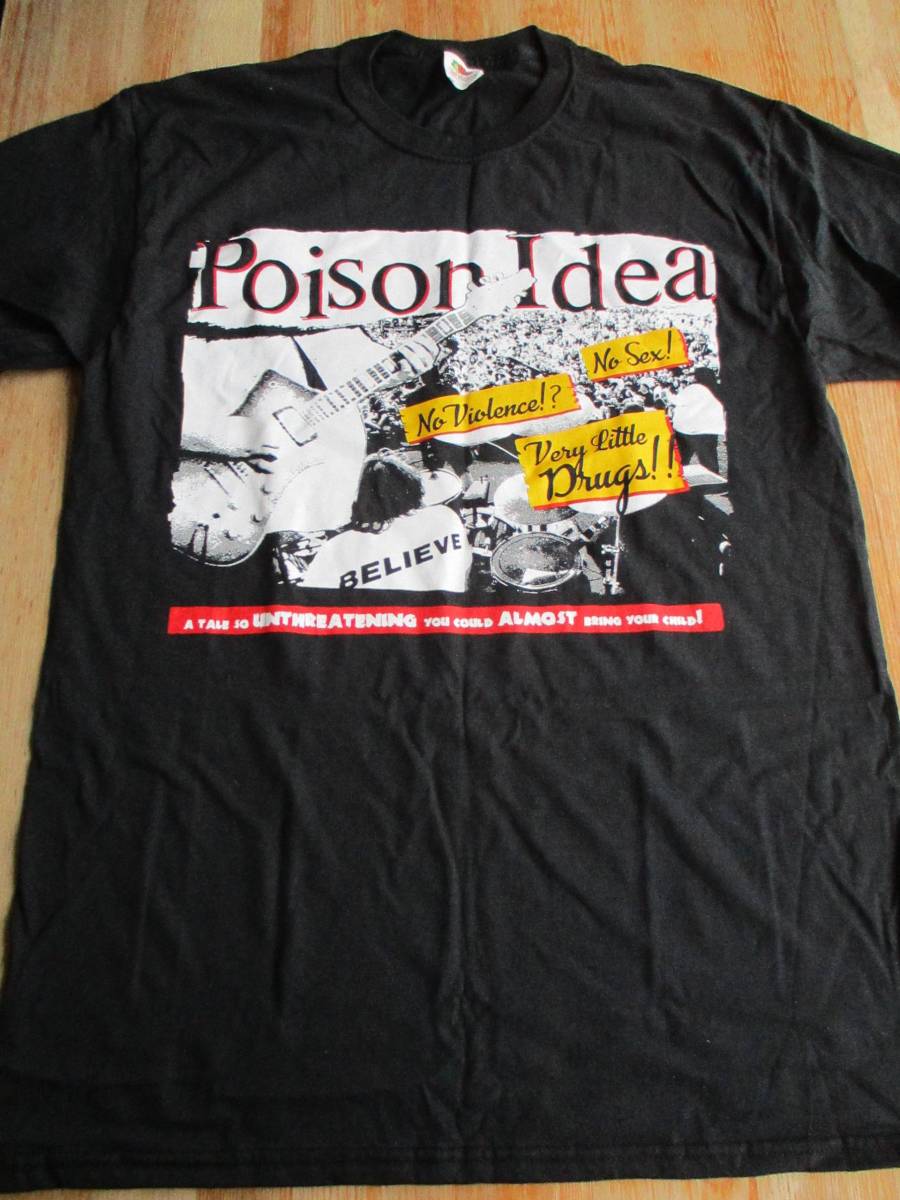 POISON IDEA Tシャツ Legacy of Dysfunction 黒M ポイズン アイディア オフィシャル / black flag dead kennedys germs darby crash_画像1