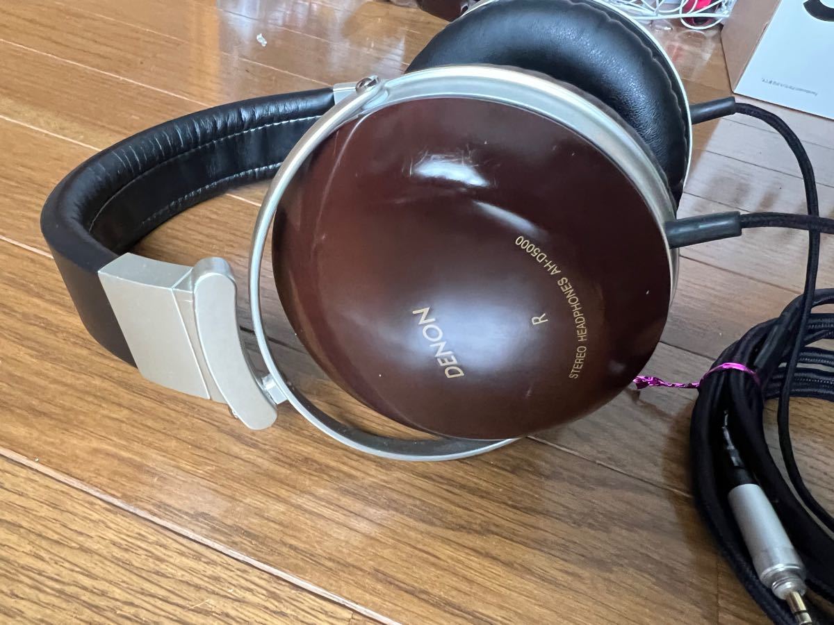 メッキステ ヤフオク! DENON デノン ヘッドホン AH-D5000 - 値下げ