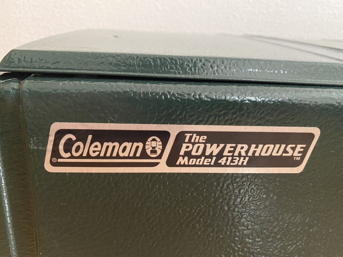 送料無料 箱無し未使用 Coleman コールマン ツインバーナーコンロ　413H アウトドア キャンプ BBQ 