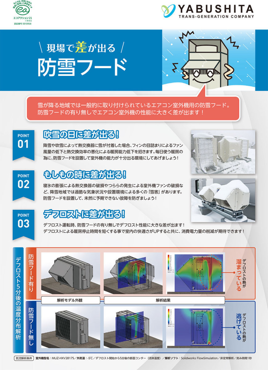 防雪フード MOPAC-R01-F-K-02 室外機吹出側 三菱電機寒冷地 防雪フード MOPAC-R01-F-K-02 室外機吹出側 三菱電機寒冷地