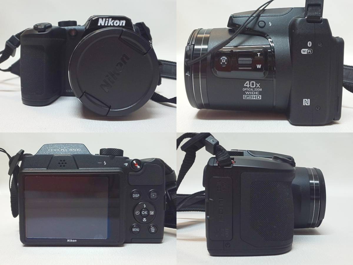 ◆64-3 【現状品】 Nikon ニコン COOLPIX B500 ブラック　ジャンク品_画像3