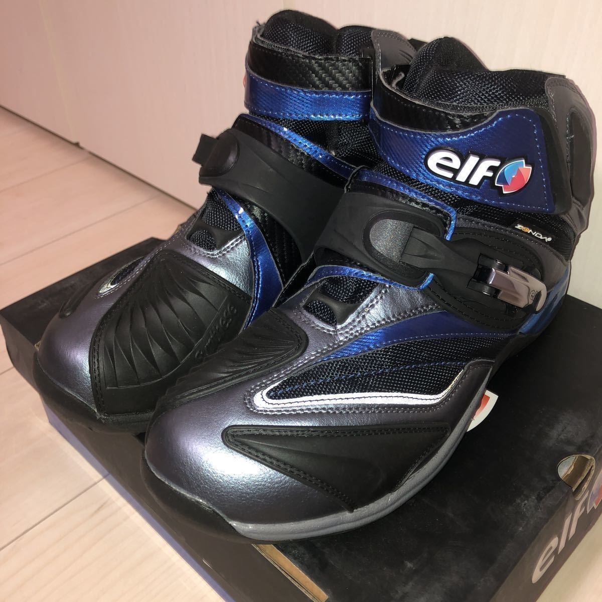 新品未使用 elf(エルフ)製のライディングブーツのシンテーゼ14 サイズ
