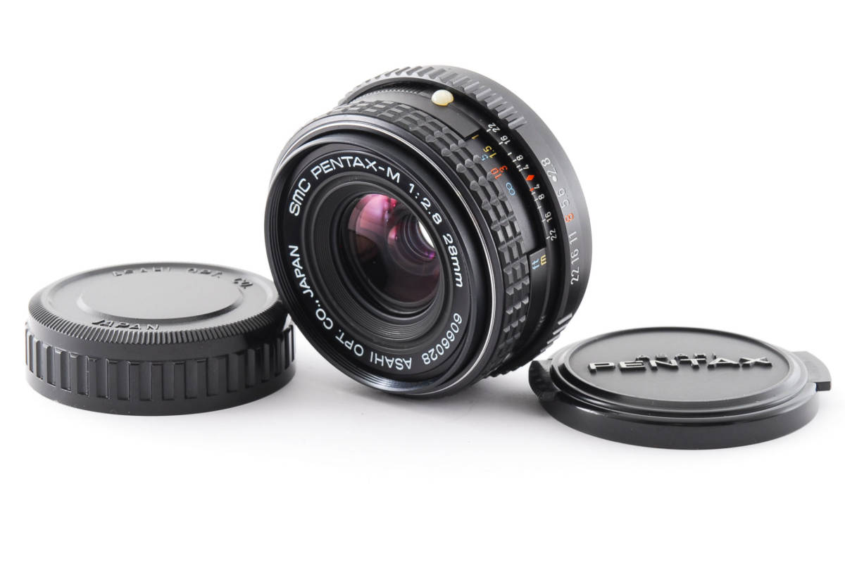 Smc PENTAX-M 28mm F2.8 Wide Angle MF Lens For K Mount ペンタックス 広角 カメラ、光学機器 