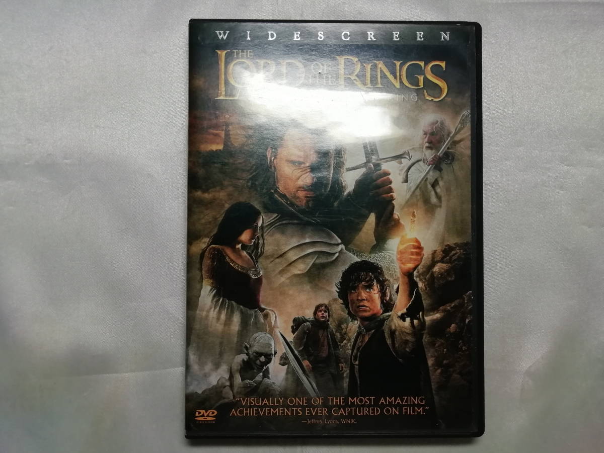 [ secondhand goods ] THE LORD OF THE RINGS -THE RETURN OF THE KING- WIDESCREEN VERSION foreign record import Western films DVD