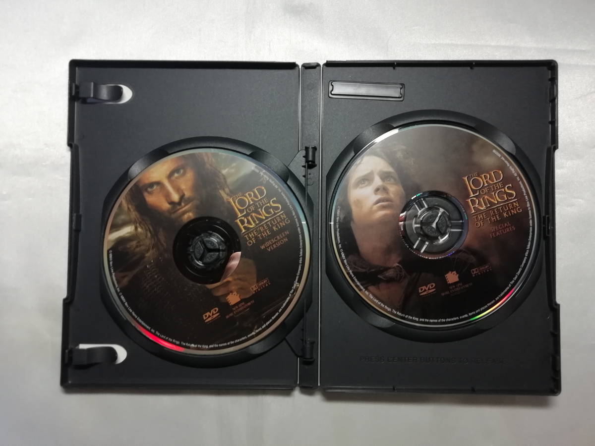 [ secondhand goods ] THE LORD OF THE RINGS -THE RETURN OF THE KING- WIDESCREEN VERSION foreign record import Western films DVD