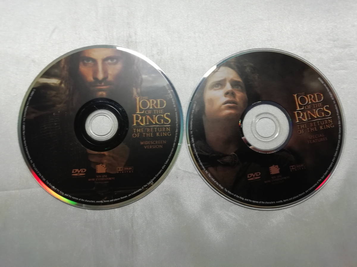 [ secondhand goods ] THE LORD OF THE RINGS -THE RETURN OF THE KING- WIDESCREEN VERSION foreign record import Western films DVD