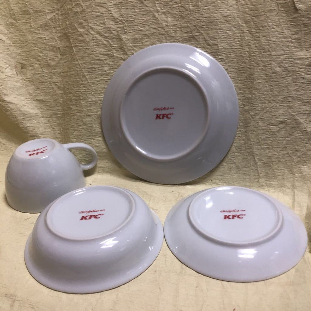  including carriage Kentucky Fried Chicken ×Suzy\'s Zoo Suzy Zoo table wear 4 point set cup * plate large * plate small * deep plate unused goods tableware set 