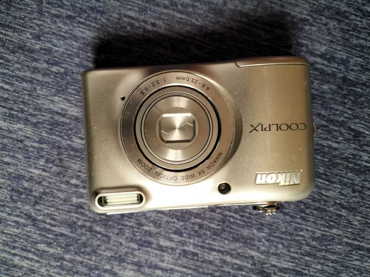 2040円 【ギフト】 Nikon COOLPIX L32 SILVER デジタルカメラ