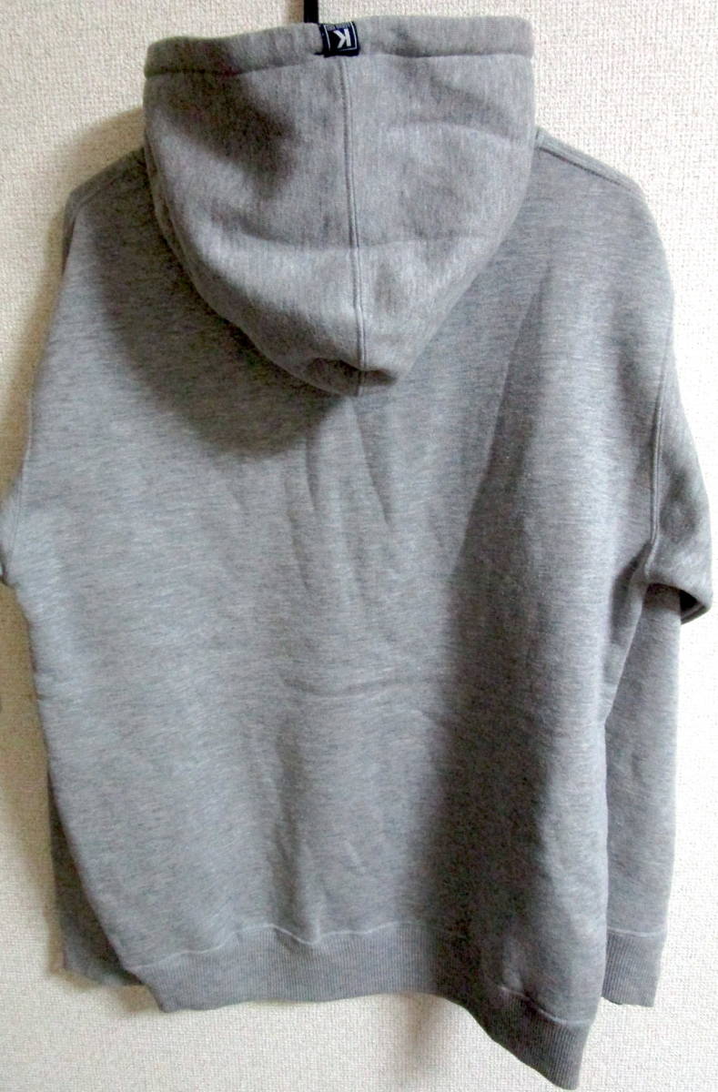 90s Vintage Studio Kiki Creator's Edition Hoodie スタジオ キキ フーディー スウェットパーカー グレー サイズL ヴィンテージ古着_画像5