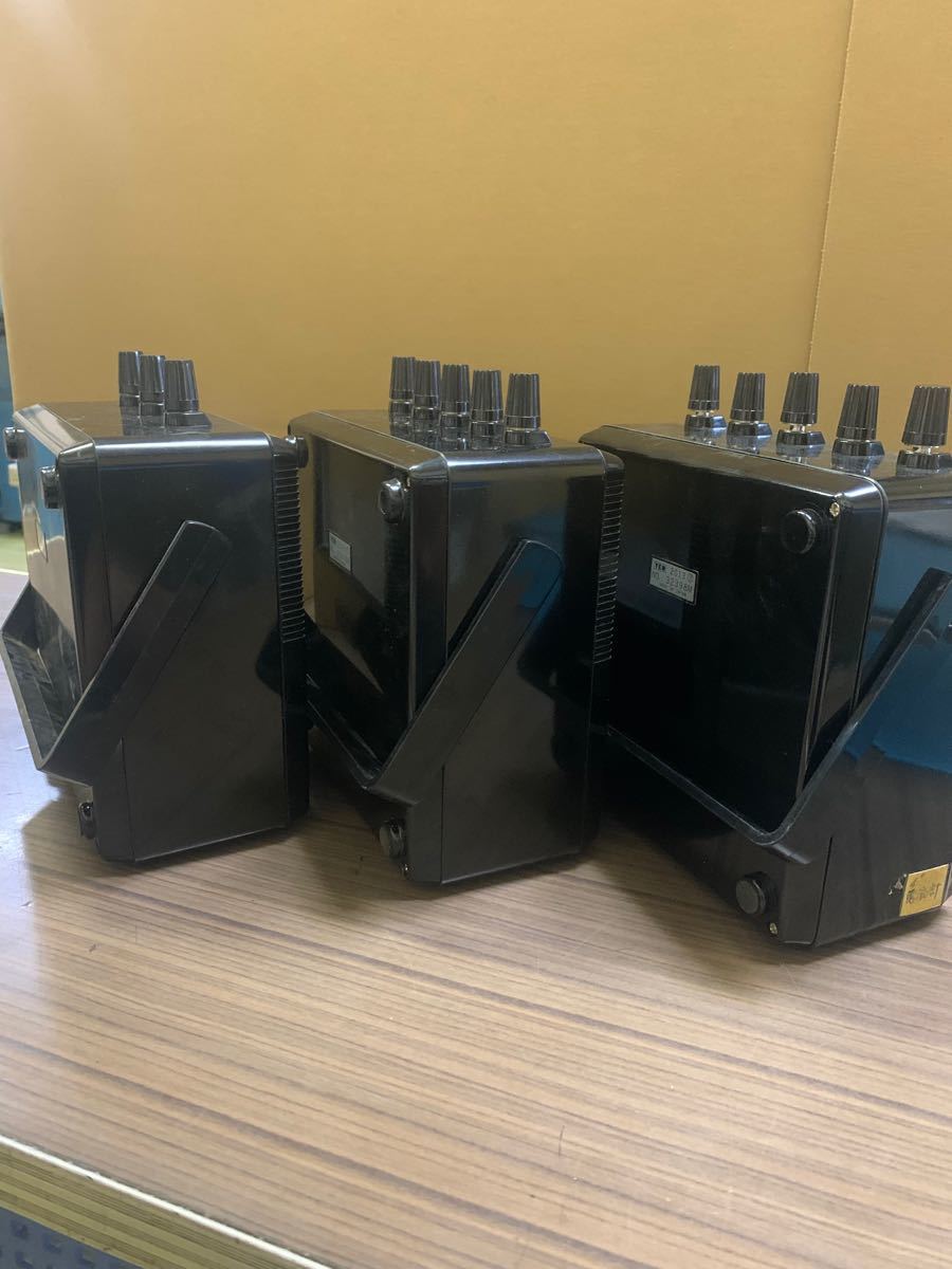 YOKOGAWA 横河電機 携帯用 直流電流計 電圧計3個セット YOKOGAWA 横河電機 携帯用 直流電流計 電圧計3個セット