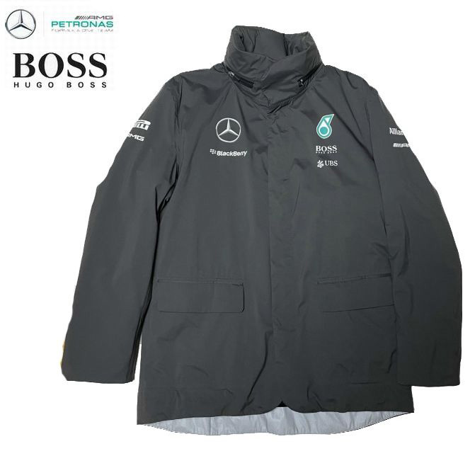 メルセデスAMG 2015支給品　ウインタージャケット　L　　HUGO BOSS　非売品　 ハミルトン　ロズベルグ 　ベンツ　F1