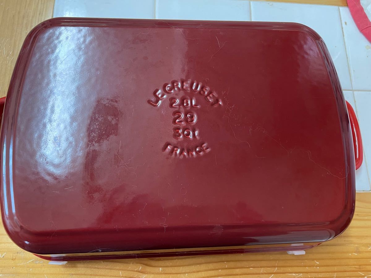 最安挑戦! 値下げ中!新品未使用 ルクルーゼ レクタンギュラー 29