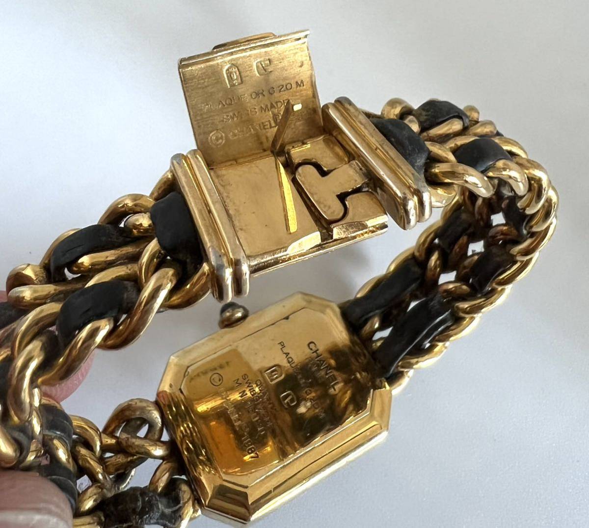 クオーツ ヤフオク! - シャネル CHANEL プルミエール クオーツ ゴール... サイズ