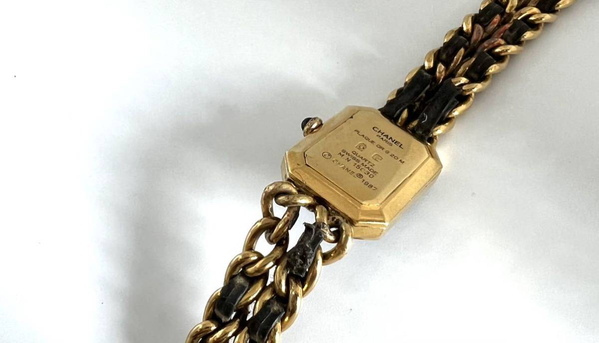 クオーツ ヤフオク! - シャネル CHANEL プルミエール クオーツ ゴール... サイズ