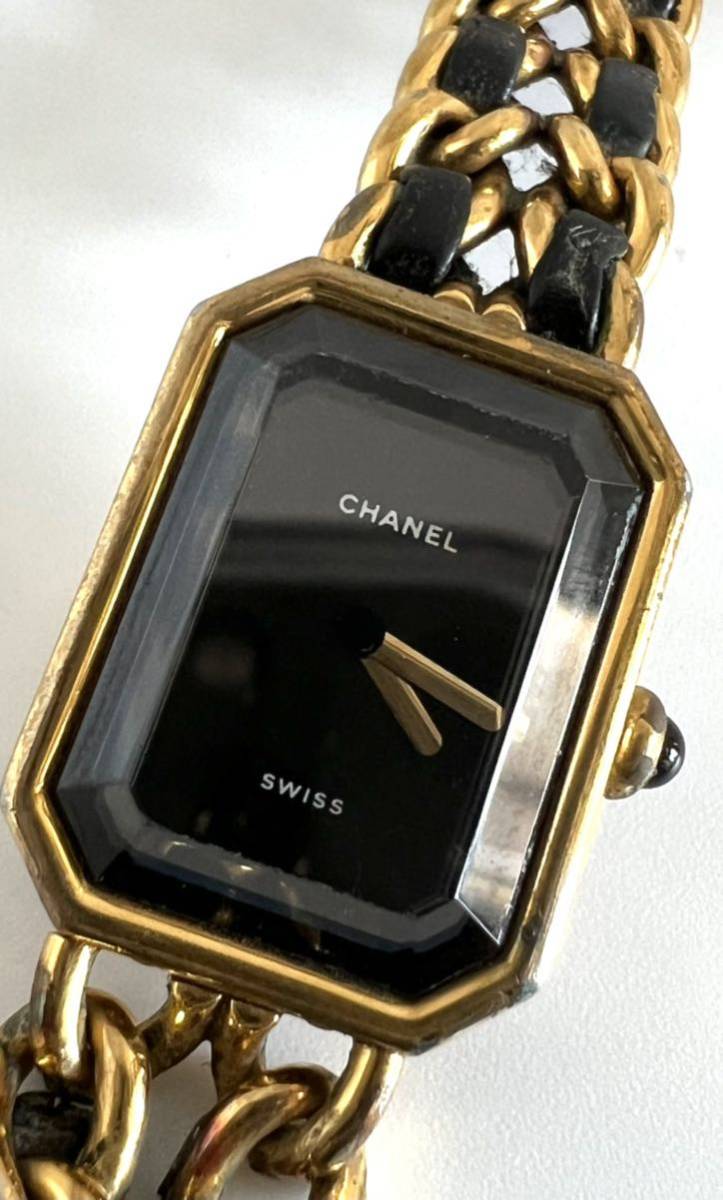 クオーツ ヤフオク! - シャネル CHANEL プルミエール クオーツ ゴール... サイズ