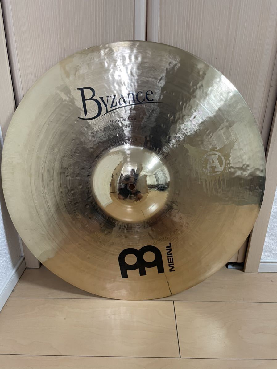 MEINL Byzance brilliant Pure Metal Ride 24 MEINL Byzance brilliant Pure Metal Ride 24