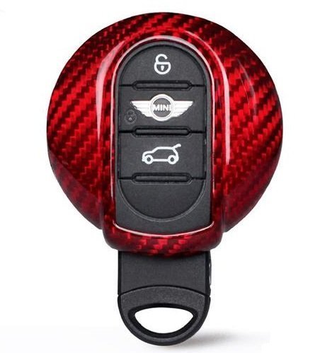 MINI F54/F55/F56/F60 dry carbon key case / red ( red )[AUTOTECKNIC/ auto technique made ] new goods /BMW Mini /