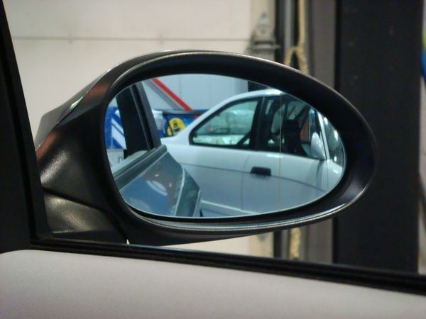 ALFA147 wide * blue mirror / exchange type [AutoStyle] new goods /ALFA-ROMEO/ Alpha Romeo /