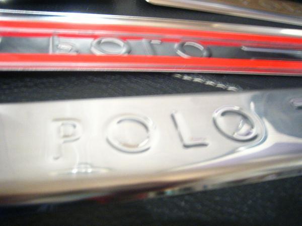 VW ポロ/POLO(6R/6C) ドアシルプレート/4PCS【OMTEC/オムテック製】新品/_画像2