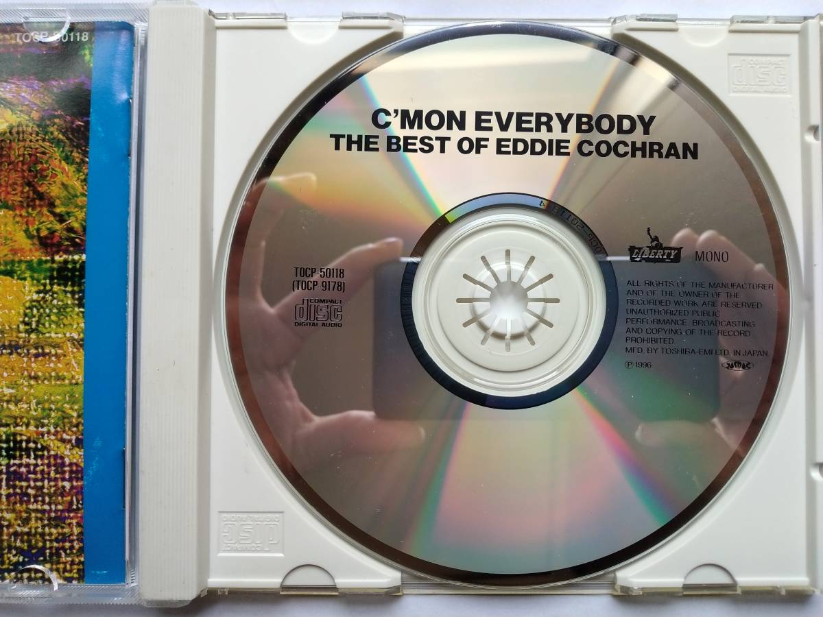 CD カモン・エヴリバディ ベスト・オブ・エディ・コクラン TOCP-50118 C'MON EVERYBODY THE BEST OF EDDIE COCHRAN_画像4