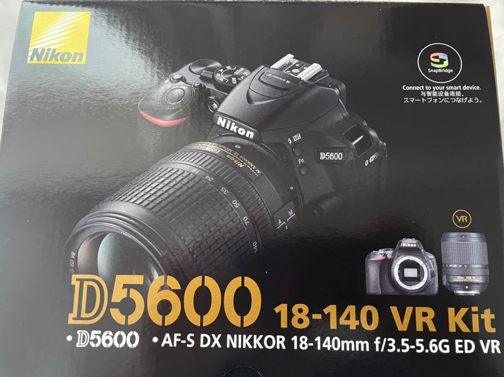 未使用】 4Nikon ニコン D5600 18-140 VR レンズキット ニコン