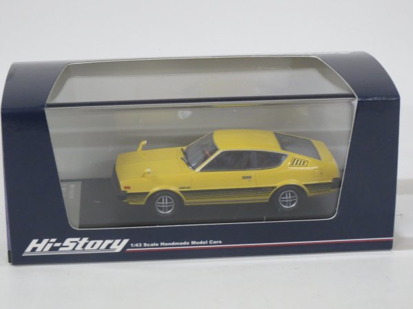 60251■ハイストーリー　三菱ランサーセレステ　2000GT　1979　イエロー　HS357YE