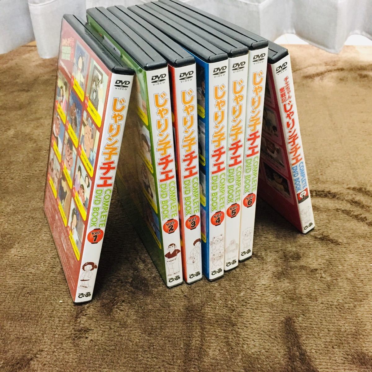 動作確認済】 じゃりン子チエ COMPLETE DVD BOOK 全6巻 チエちゃん奮戦 