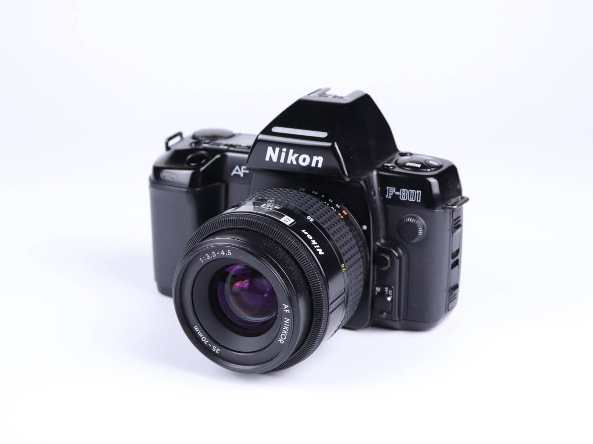 Nikon F801 ニコン フィルム 一眼レフカメラ ブラックボディ フィルム 