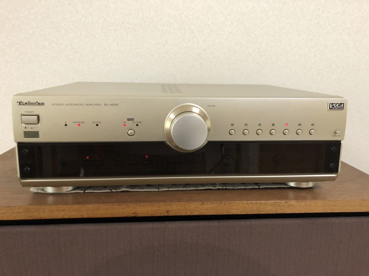 Yahoo!オークション - Technics プリメインアンプ SU-A808 中古品 Yahoo!オークション - Technics プリメインアンプ SU-A808 中古品
