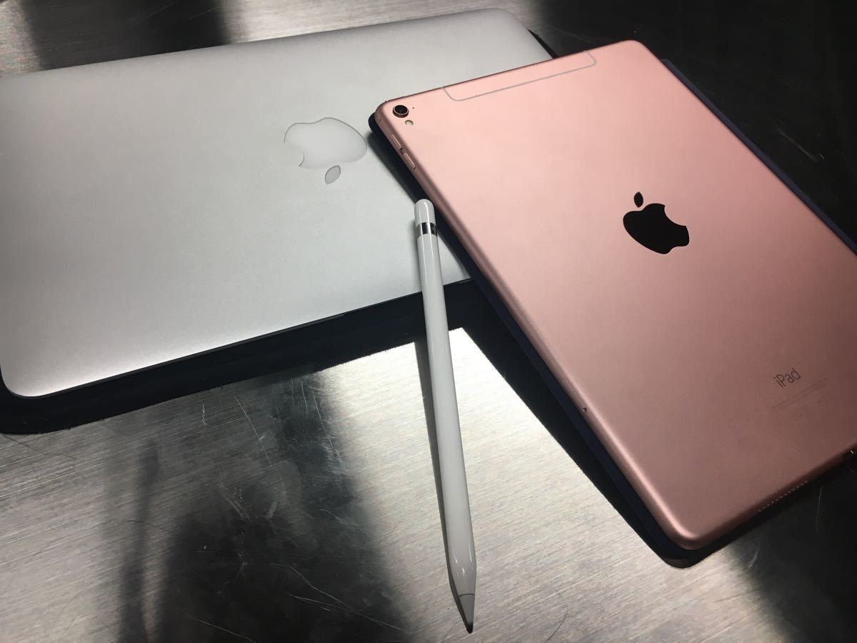 iPad Pro 9 7インチ 128G ローズゴールド 未使用アダプター付属 iPad Pro 9 7インチ 128G ローズゴールド 未使用アダプター付属