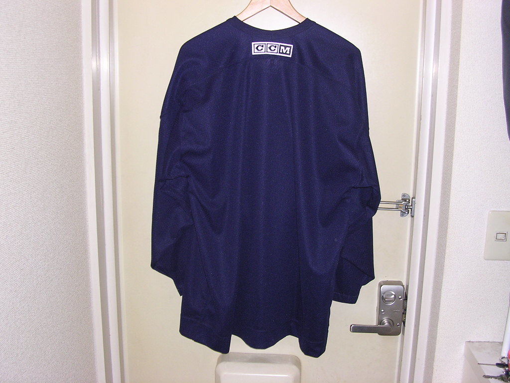 90s 00s カナダ製 CCM AIR KNIT NHL Atlanta Thrashers Hockey Jersey XL vintage old スラッシャーズ ホッケー シャツ ユニフォーム_画像5