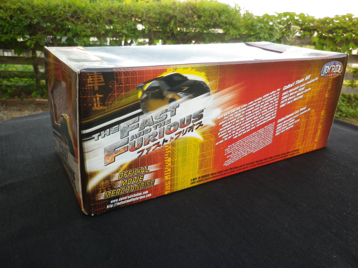 絶版! JOYRIDE 1/18 ワイルドスピード X3 TOKYO DORIFT 三菱 絶版! JOYRIDE 1/18 ワイルドスピード X3 TOKYO DORIFT 三菱