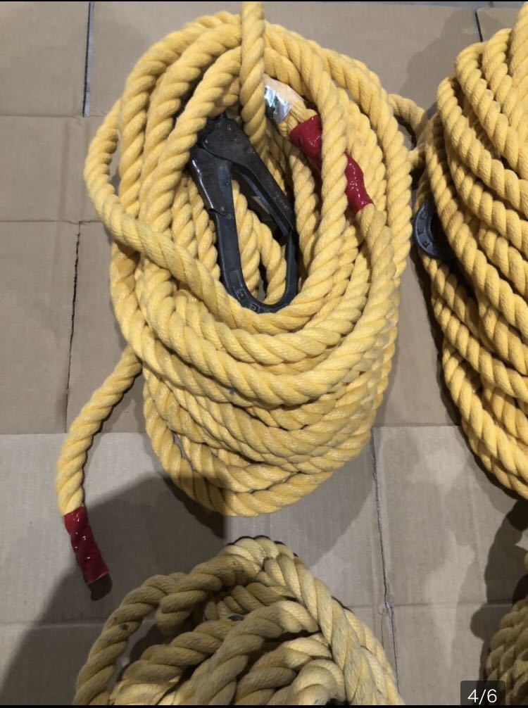 緊張器付き親綱15m5本 kanfa720.com