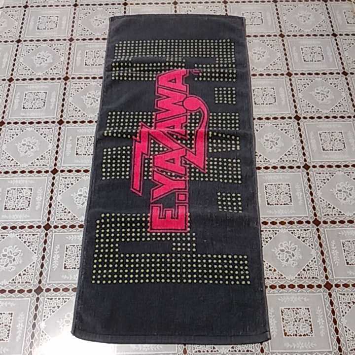 1円~☆矢沢永吉☆80年代P.M.9カンパニーフェイスタオル☆FT☆YAZAWA