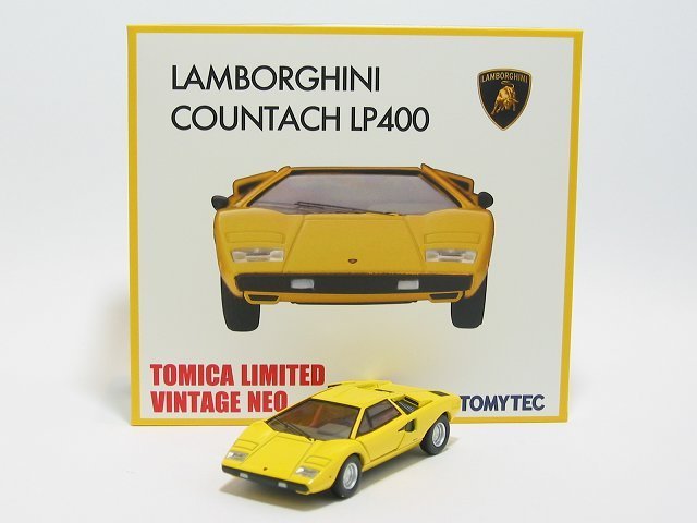  Lamborghini counter kLP400( yellow color )LV-N[ Tommy Tec company 1/64 minicar ][ Tomica. hour ]